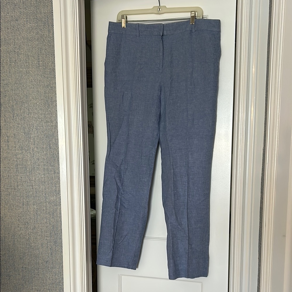 Talbots Blue Chinos Classic Straight-Leg